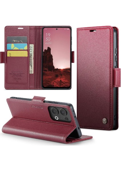 Oppo Reno 13 5g Darbeye Dayanıklı Durumda Anti Dolandırıcılık Kickstand Cüzdan Için Flip Case (Yurt Dışından) fırsatları