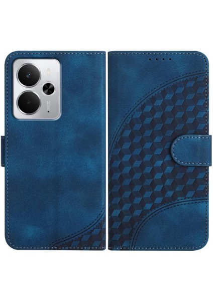 Realme 14 5g Için Flip Case Manyetik Kart Tutucu Darbeye Deri Kılıf Pu (Yurt Dışından)