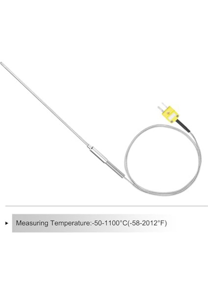 Metre Sıcaklık Sensörü Probu -50 Ila 1100°C,3.3FT Kablo 4X150MM (Yurt Dışından) modelleri