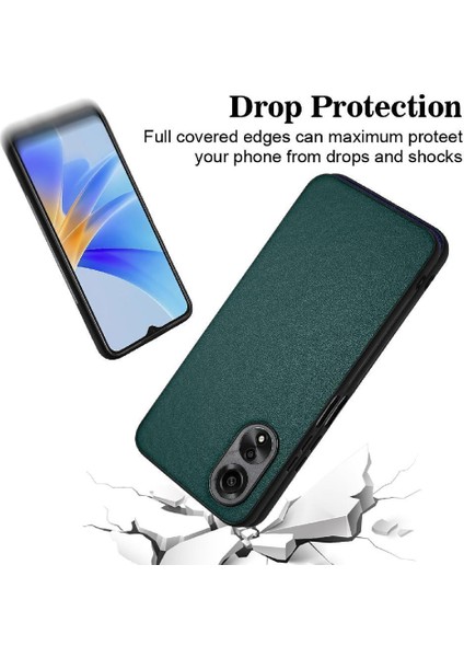 Oppo A17 Kickstand Fonksiyonu Için Uyumlu Durumda Doğru Kesi Yüksek (Yurt Dışından) modelleri
