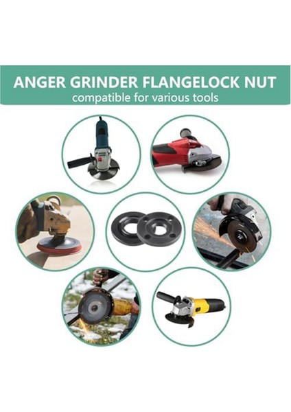 Açı Taşlama Somunu, 5/8-11 Taşlama Flanşı Açı Metal Kilit Somunu (Yurt Dışından) modelleri