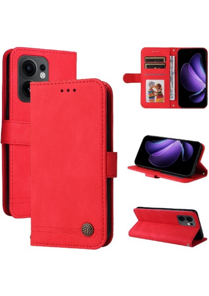 Oppo Reno 13F Kısa Kayış Kart Yuvası Sahipleri Için Flip Case Uzun Kayış (Yurt Dışından) indirimleri