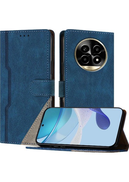 Realme 13 Pro Plus Manyetik Kapatma Kart Yuvaları Için Kılıf Kapak Cüzdan Pu (Yurt Dışından)