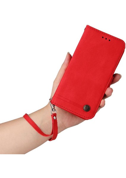 Realme 13 Pro 5g Cüzdan Kısa Kayış Uzun Kayış Kart Yuvası Için Flip Case (Yurt Dışından)