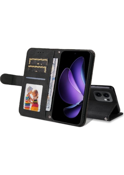 Oppo Reno 13F Kısa Kayış Kart Yuvası Sahipleri Için Flip Case Uzun Kayış (Yurt Dışından) indirimleri