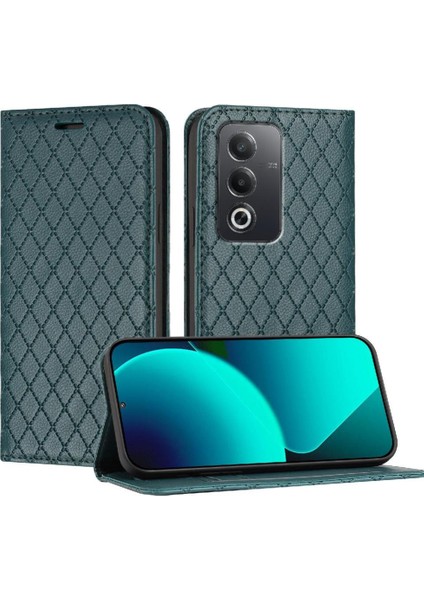 Oppo A3 Pro Kart Yuvaları Tutucu Manyetik Kabuk Flip Cüzdan Iş Için Kılıf (Yurt Dışından)