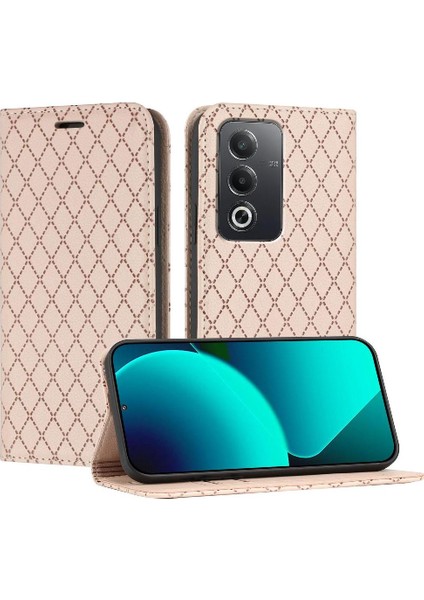 Oppo A3 Pro Kart Yuvaları Tutucu Manyetik Kabuk Flip Cüzdan Iş Için Kılıf (Yurt Dışından)