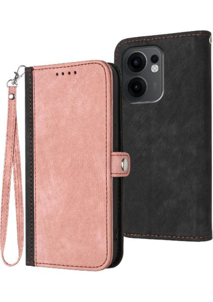 Oppo Reno 13F Kickstand Koruyucu Cüzdan Flip Folio Kitap Pu Için Kılıf (Yurt Dışından)