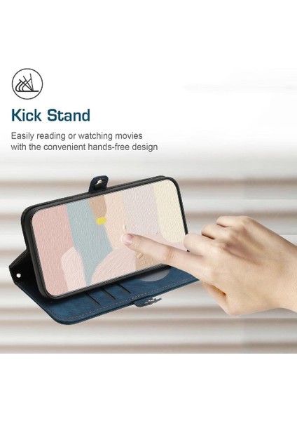 Realme 10 Pro Kickstand Koruyucu Cüzdan Pu Deri Manyetik Için Kılıf (Yurt Dışından) fırsatları