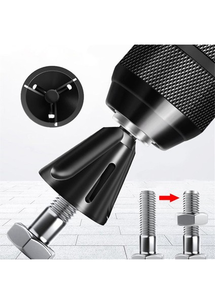 3-20MM Çapak Alma Tungsten Çelik Pah Kırma Makinesi Çubuk Cıvata Çapak Alma (Yurt Dışından) fırsatları