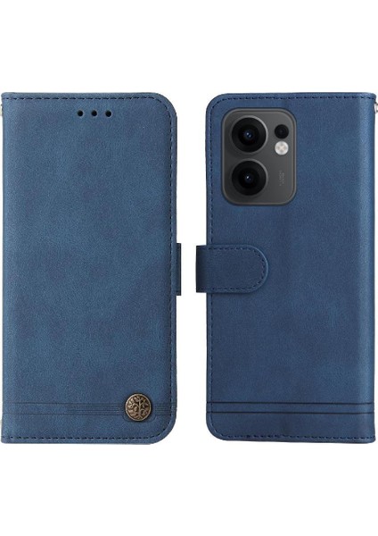 Oppo Reno 13F Kısa Kayış Kart Yuvası Sahipleri Için Flip Case Uzun Kayış (Yurt Dışından)