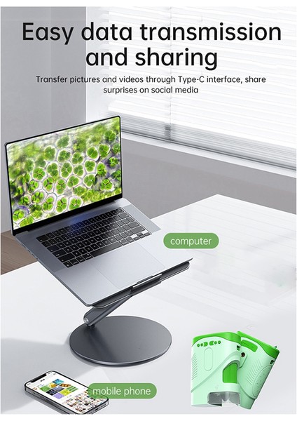 XV70 Çocuk Cep Mikroskobu Yeşil (Yurt Dışından) indirimleri