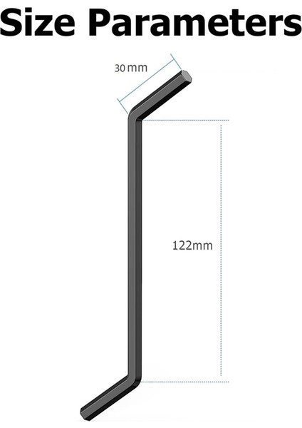 Çöp Atma Altıgen Anahtar Aleti Siyahla Uyumlu (Yurt Dışından) fiyatları
