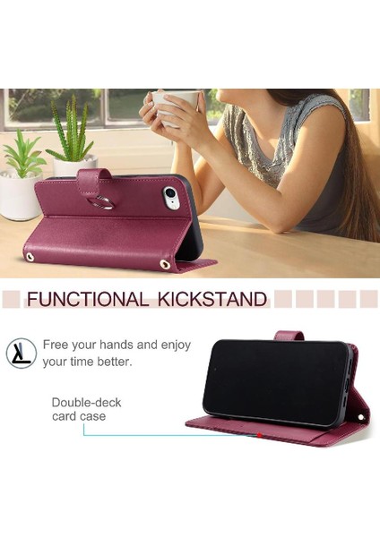Oppo Reno 13 5g Pu Deri Koruyucu Manyetik Kart Yuvaları Için Flip Case (Yurt Dışından) fırsatları