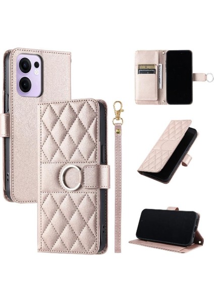Oppo Reno 13F Koruyucu Pu Deri Manyetik Bilek Kayışı Için Flip Case (Yurt Dışından) indirimleri