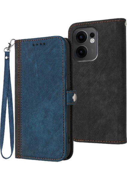 Oppo Reno 13F Kickstand Koruyucu Cüzdan Flip Folio Kitap Pu Için Kılıf (Yurt Dışından)