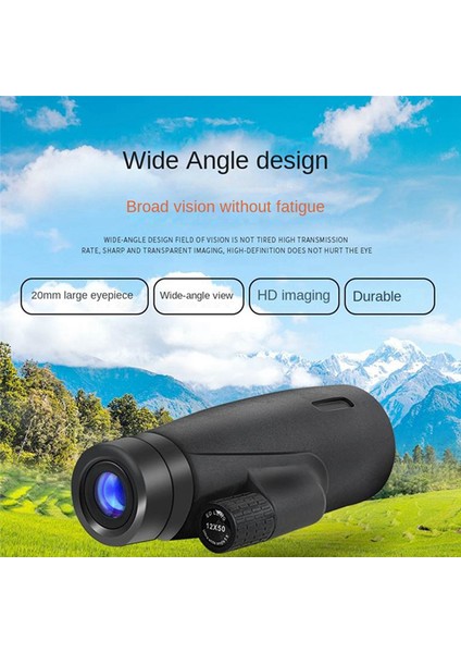 Hd Dürbün 12X50 Akıllı Odaklama Uzun Mesafe Taşınabilir Dürbün (Yurt Dışından) fırsatları