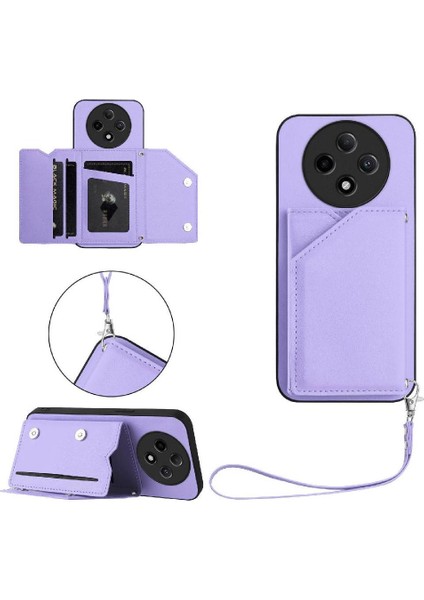 Oppo A3 Pro Kickstand Fonksiyonu Için Uyumlu Durumda Benzersiz Yüksek Kalite (Yurt Dışından) modelleri