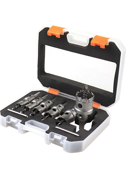 Delik Testeresi Seti Raybalama Ucu Demir Levha Metal Işleme Aracı Içindir (Yurt Dışından)
