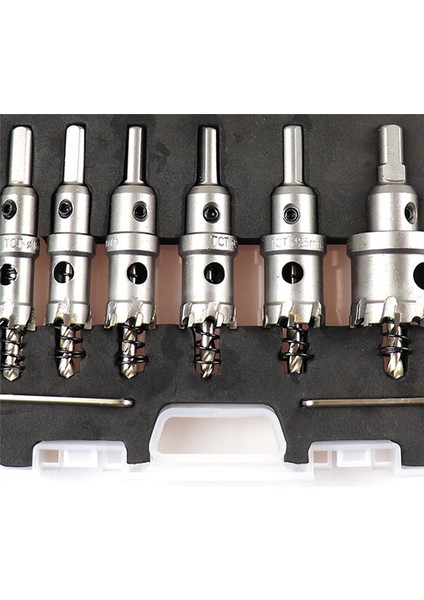 Delik Testeresi Seti Raybalama Ucu Demir Levha Metal Işleme Aracı Içindir (Yurt Dışından) fırsatları