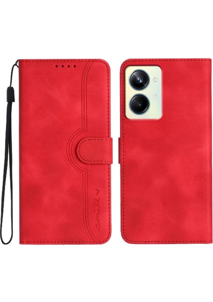 Realme 10 Pro Dahili Mıknatıs Kapak Cüzdan Premium Pu Ile Uyumlu (Yurt Dışından)