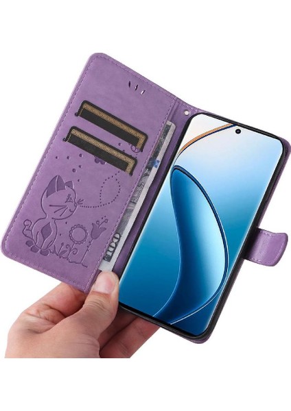 Kart Yuvası Tasarımı Ile Realme 12 Pro 5g Dayanıklı Hafif Için Flip Case (Yurt Dışından) indirimleri