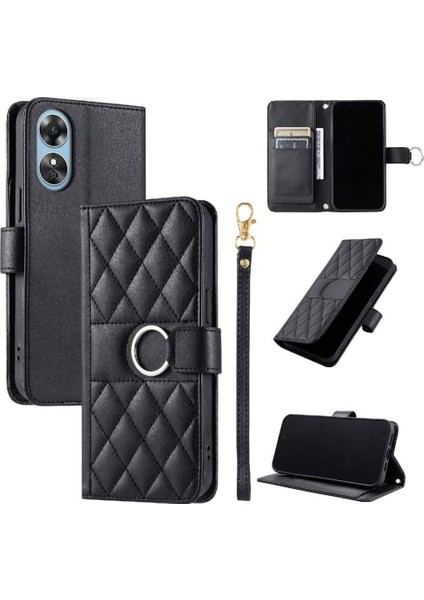 Oppo A38 4g Kart Yuvaları Tutucu Manyetik Koruyucu Bilek Pu Için Flip Case (Yurt Dışından) indirimleri