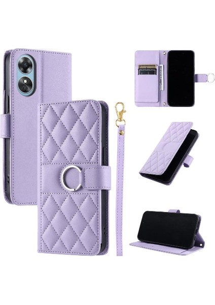 Oppo A78 4g Pu Deri Bilek Kayışı Koruyucu Manyetik Kart Için Flip Case (Yurt Dışından) indirimleri
