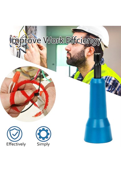 Twister,-Twist Tel Soketi, 1/4 Inç Mandrenli Büküm Aleti (Yurt Dışından) fırsatları