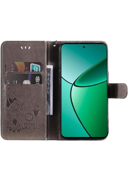 Realme 12 Plus Slim Fit Premium Pu Deri Malzeme Kapağı Için Flip Case (Yurt Dışından) indirimleri