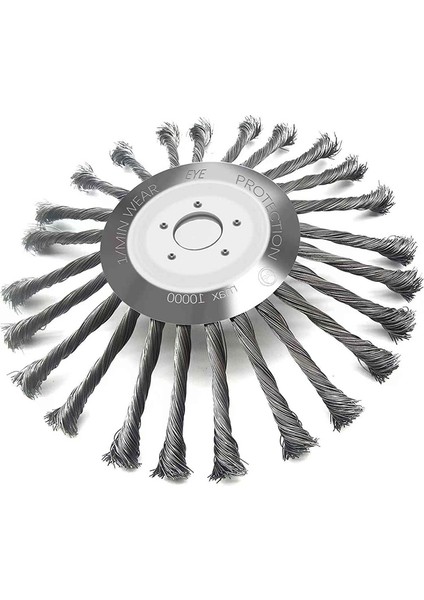 Adaptörlü 10 Inç Çelik Tel Döner Ot Fırçası (Yurt Dışından) fiyatları