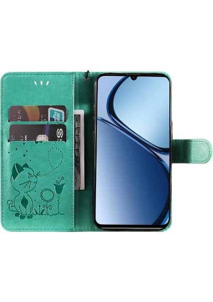 Kart Yuvası Pu Ile Realme C61 Slim Fit Dayanıklı Hafif Flip Case (Yurt Dışından) indirimleri