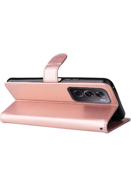 Kart Yuvası Pu Ile Oppo Reno 12 Pro 5g Dayanıklı Hafif Için Flip Case (Yurt Dışından) modelleri