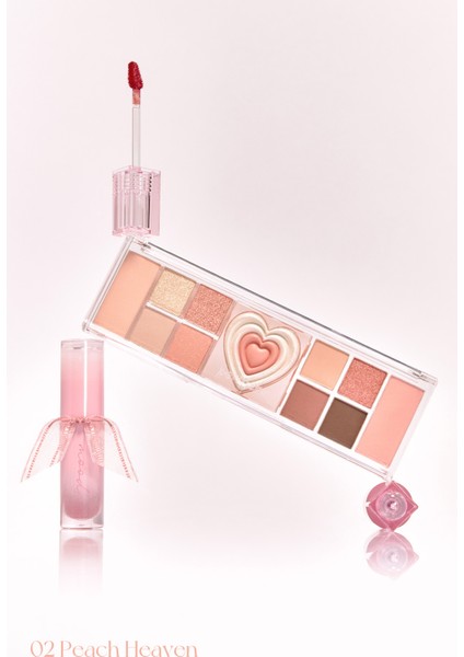 Çok Fonksiyonlu Makyaj Paleti PERIPERA All Take Mood Like Palette (02 Peach Heaven) (Peritage)