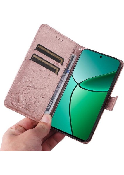 Realme 12 Plus Slim Fit Premium Pu Deri Malzeme Kapağı Için Flip Case (Yurt Dışından) fırsatları