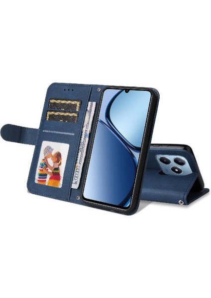 Realme C61 Darbeye Dayanıklı Uzun Kayış Kısa Kayış Cüzdan Kartı Için Flip Case (Yurt Dışından) fırsatları
