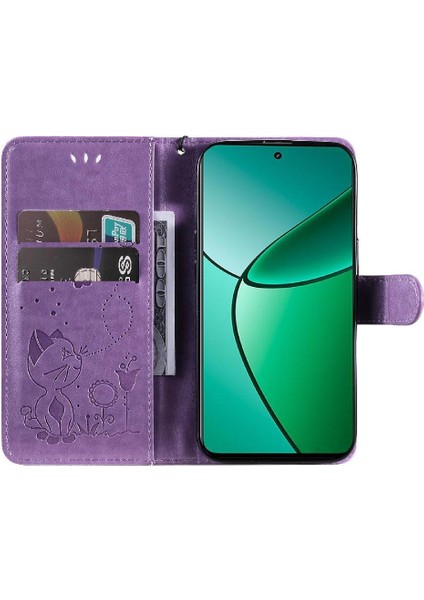 Realme 12 Plus Slim Fit Premium Pu Deri Malzeme Kapağı Için Flip Case (Yurt Dışından) fırsatları