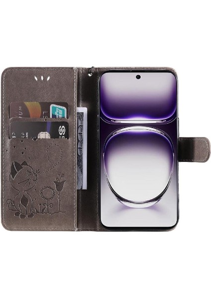 Kart Yuvası Ile Oppo Reno 12 5g Slim Fit Dayanıklı Hafif Için Flip Case (Yurt Dışından) indirimleri
