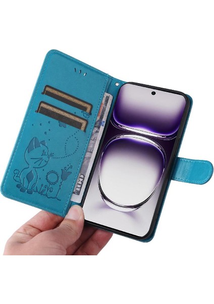 Kart Yuvası Ile Oppo Reno 12 5g Slim Fit Dayanıklı Hafif Için Flip Case (Yurt Dışından) modelleri