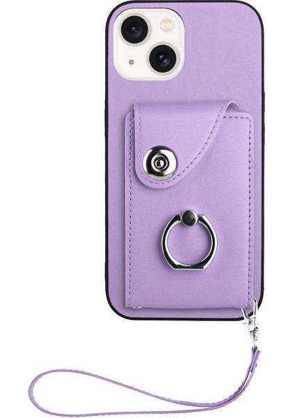 IPhone 14 Plus Kickstand Fonksiyonu Için Uyumlu Durumda Doğru Kesi (Yurt Dışından)