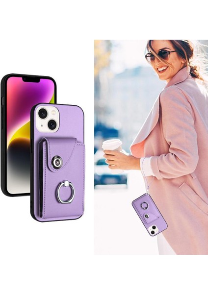 IPhone 14 Plus Kickstand Fonksiyonu Için Uyumlu Durumda Doğru Kesi (Yurt Dışından) modelleri