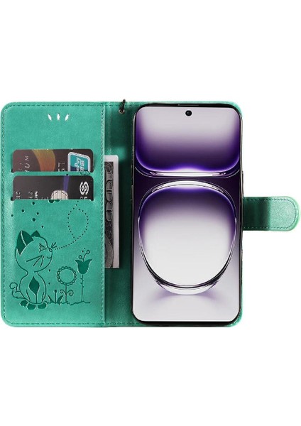 Kart Yuvası Ile Oppo Reno 12 5g Slim Fit Dayanıklı Hafif Için Flip Case (Yurt Dışından) fırsatları