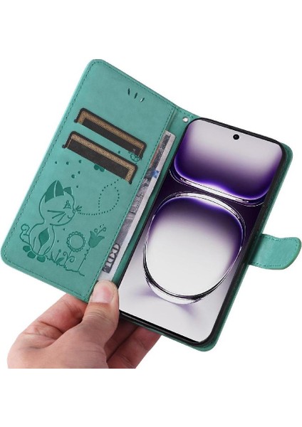 Kart Yuvası Ile Oppo Reno 12 5g Slim Fit Dayanıklı Hafif Için Flip Case (Yurt Dışından) indirimleri