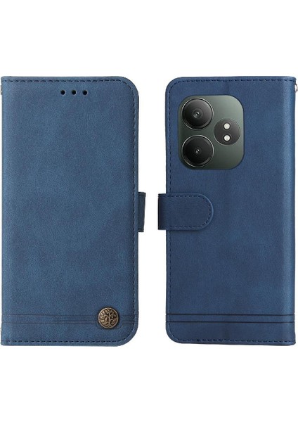 Realme Gt 6 Uzun Kayış Kısa Kayış Darbeye Dayanıklı Cüzdan Kartı Için Flip Case (Yurt Dışından) fiyatları