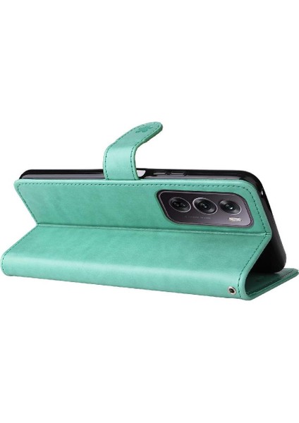 Kart Yuvası Pu Ile Oppo Reno 12 Pro 5g Dayanıklı Hafif Için Flip Case (Yurt Dışından) modelleri