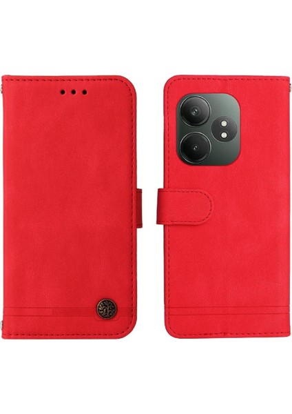 Realme Gt 6 Uzun Kayış Kısa Kayış Darbeye Dayanıklı Cüzdan Kartı Için Flip Case (Yurt Dışından) fiyatları
