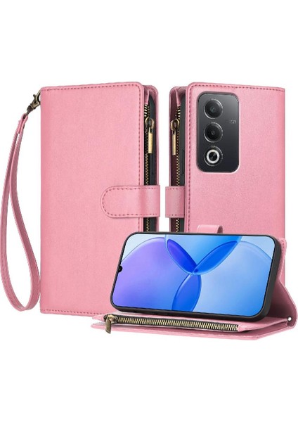 Oppo A3 Pro Pu Deri Çanta Kapak Için Kılıf Folio Flip Kart Yuvaları Cüzdan (Yurt Dışından) fırsatları