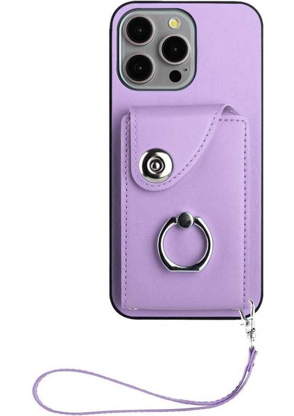 IPhone 15 Pro Doğru Insizyon Kickstand Fonksiyonu Için Uyumlu Kılıf (Yurt Dışından) modelleri