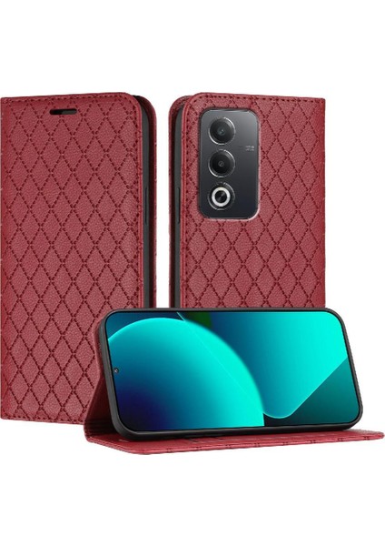 Oppo A3 Pro Kart Yuvaları Tutucu Manyetik Kabuk Flip Cüzdan Iş Için Kılıf (Yurt Dışından)