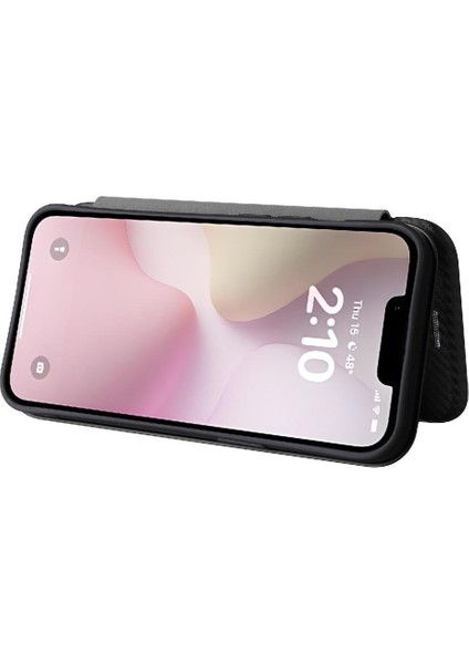 IPhone 16E Tam Koruma Manyetik Karbon Fiber Kart Için Flip Case (Yurt Dışından) fiyatları